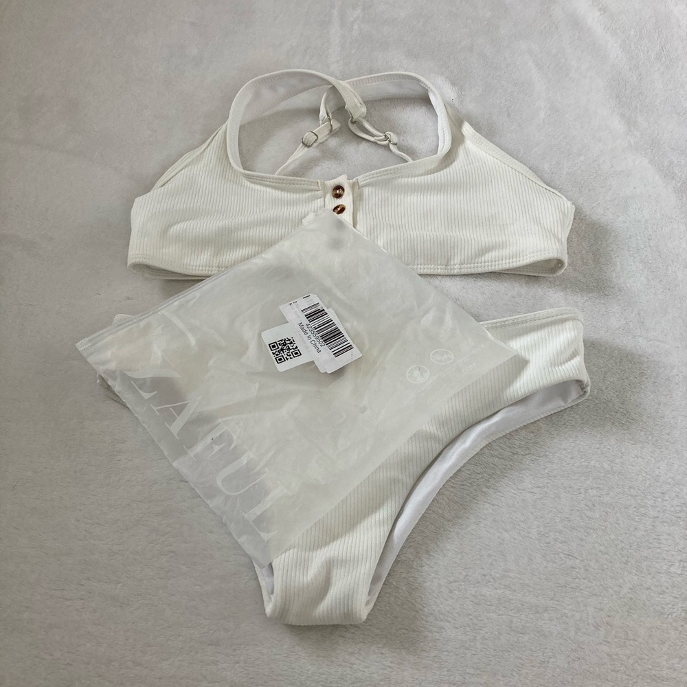 White Button Bikini